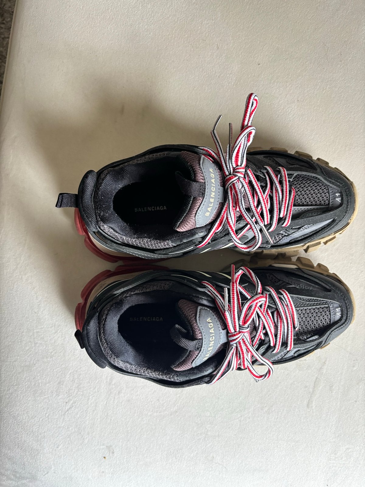 Balenciaga Track sneakers - Maat 41, Ophalen of Verzenden, Zo goed als nieuw, Zwart, Sneakers of Gympen