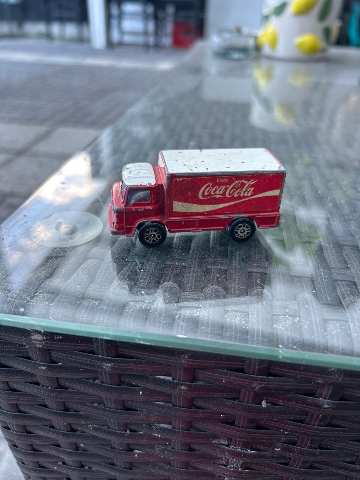 Corgi Juniors Coca-Cola Leyland Terrier Vrachtwagen, Overige merken, Gebruikt, 1:50 of kleiner, Ophalen of Verzenden