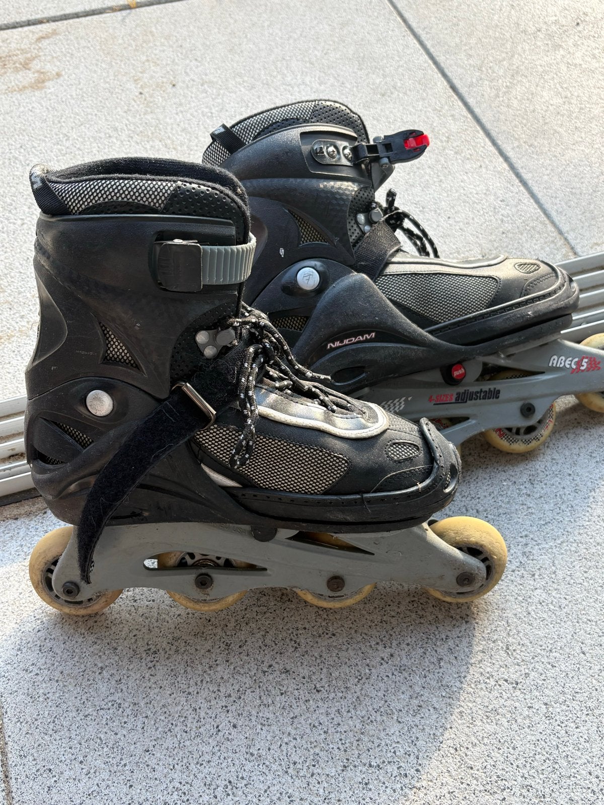 Nijdam Verstelbare Inline Skates - Maat 38-41, Inline skates 4 wielen, Ophalen, Overige merken, Verstelbaar