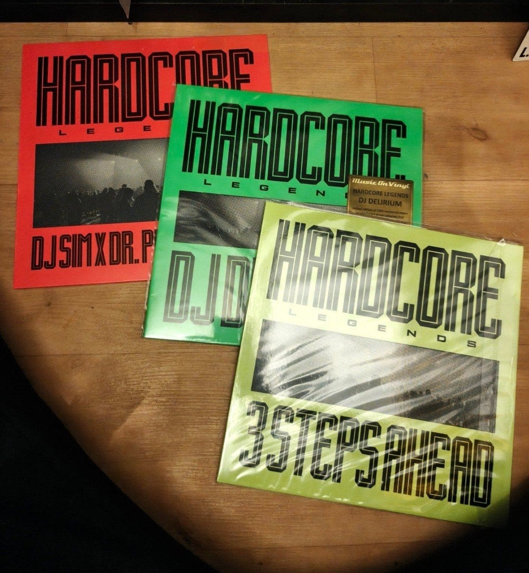 Hardcore Legends Vinyl Collectie, LP, Hardcore, Ophalen of Verzenden, Limited edition