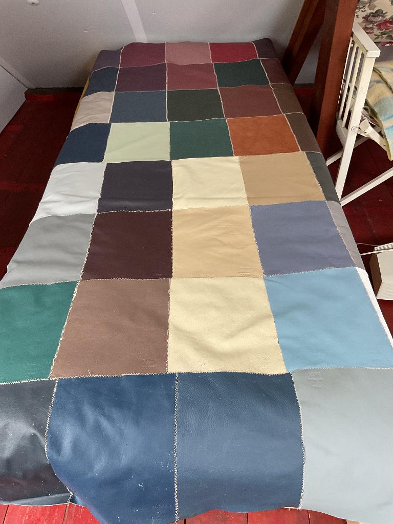 Auping Cleopatra daybed  matras en leren sprei 200x80 cm, Ophalen