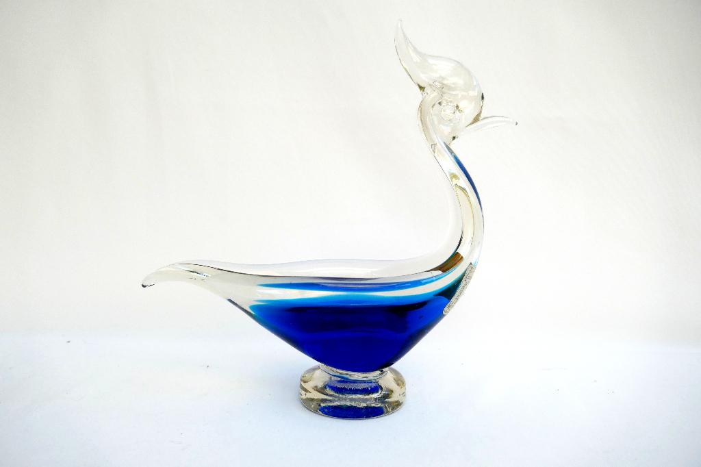 Murano - vogel / schaal - jaren 50/60 Italië, Huis en Inrichting, Woonaccessoires | Schalen en Manden, Schaal, Ophalen of Verzenden