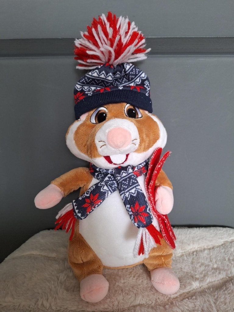 AH hamster winter ski, Albert Heijn, Overige typen, Ophalen of Verzenden, Zo goed als nieuw