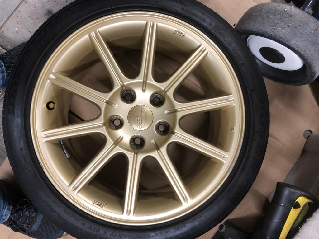 4 Subaru wrx STi velgen 17” steek 114,3, Auto-onderdelen, Banden en Velgen, Gebruikt, Velg(en), 17 inch, Ophalen of Verzenden