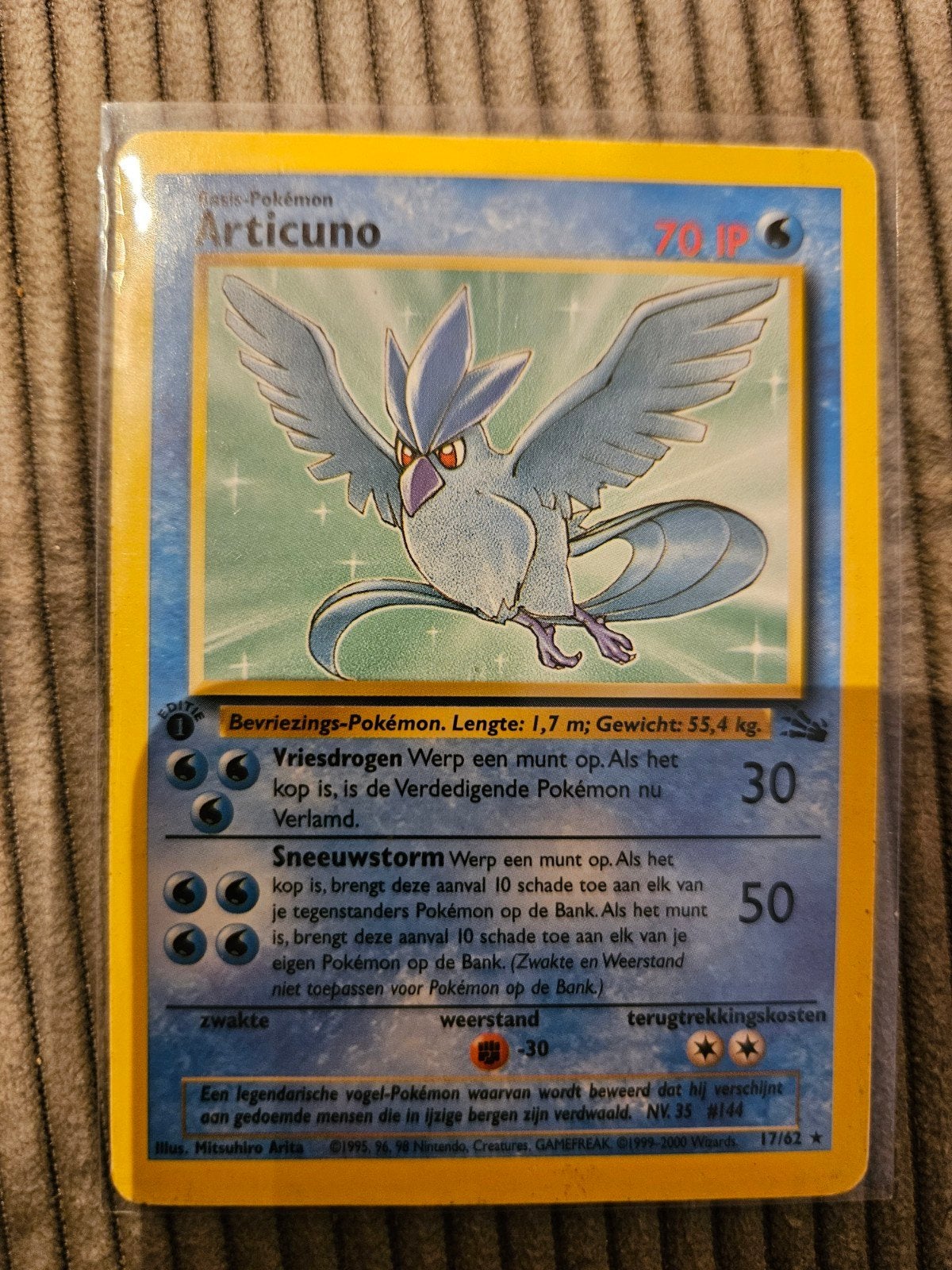 articuno 17 62, Ophalen of Verzenden, Zo goed als nieuw