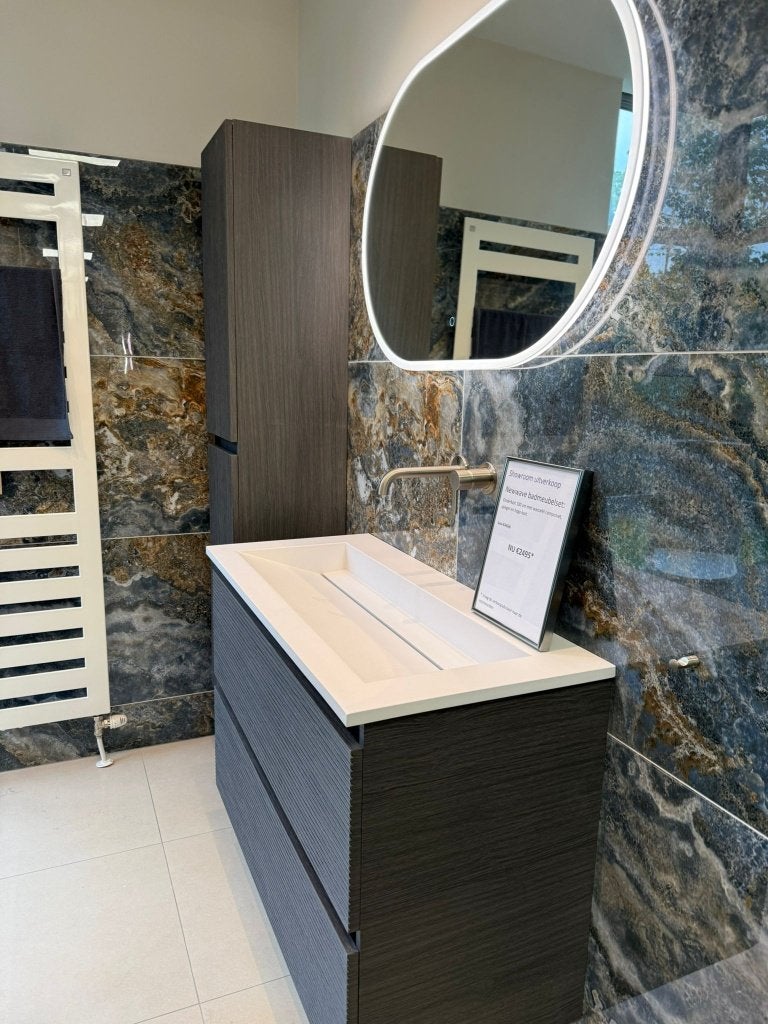 Showmodel Newwave infinity 3D Badkamermeubel 100 cm, Huis en Inrichting, Ophalen, Overige typen, Nieuw, 50 tot 100 cm