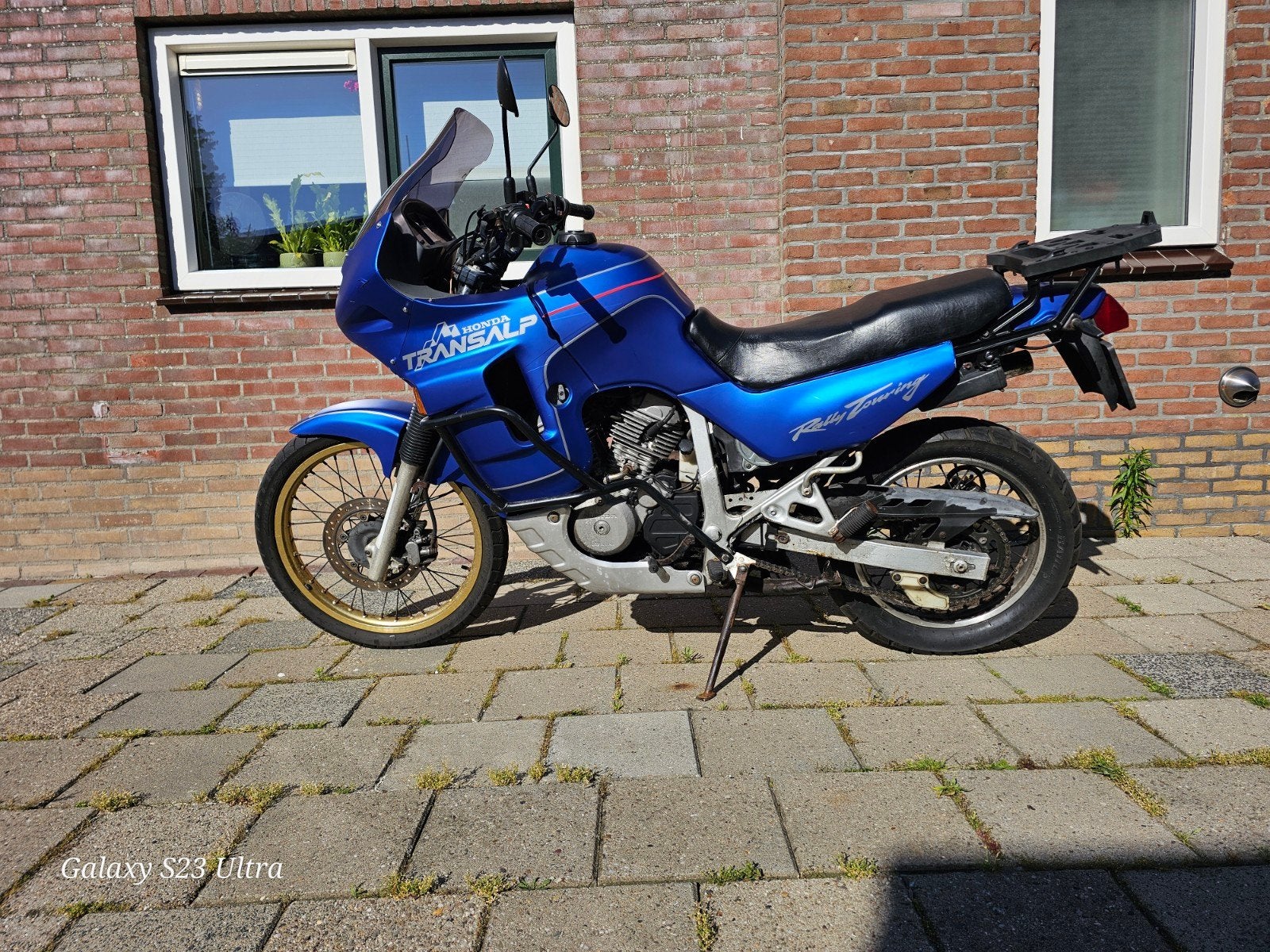 Honda transalp xl600v, Handvatverwarming, 2 cilinders, Motorrijbewijs A, Gebruikt