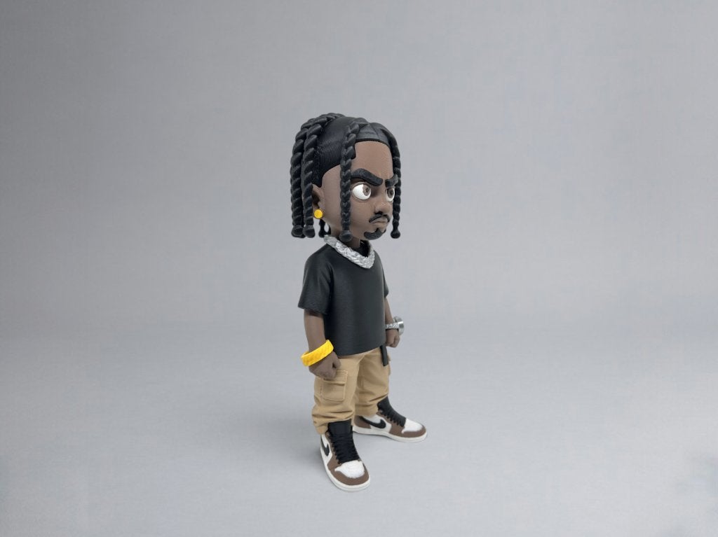 Travis Scott – Astroworld Icon Figurine – 30 cm, Ophalen of Verzenden, Nieuw, Mens