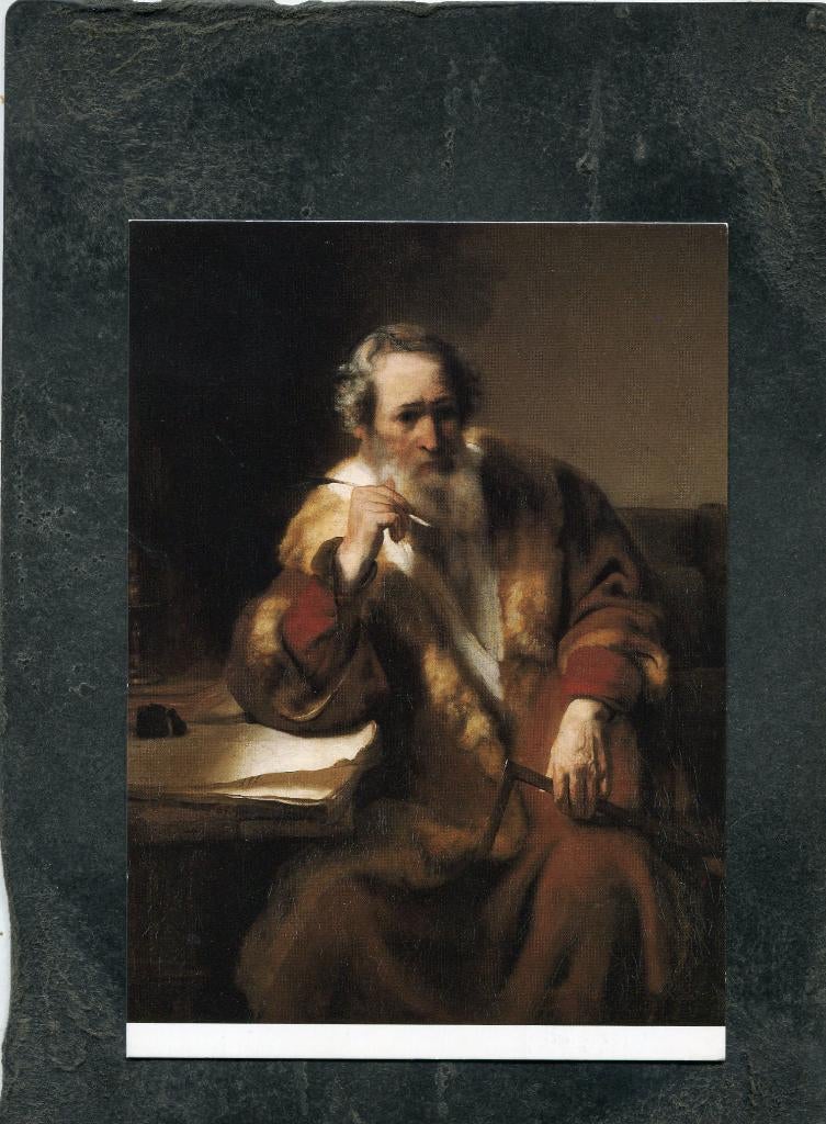 Ansicht Nicolaes Maes - De Apostel Thomas, Verzenden, 1980 tot heden, Ongelopen