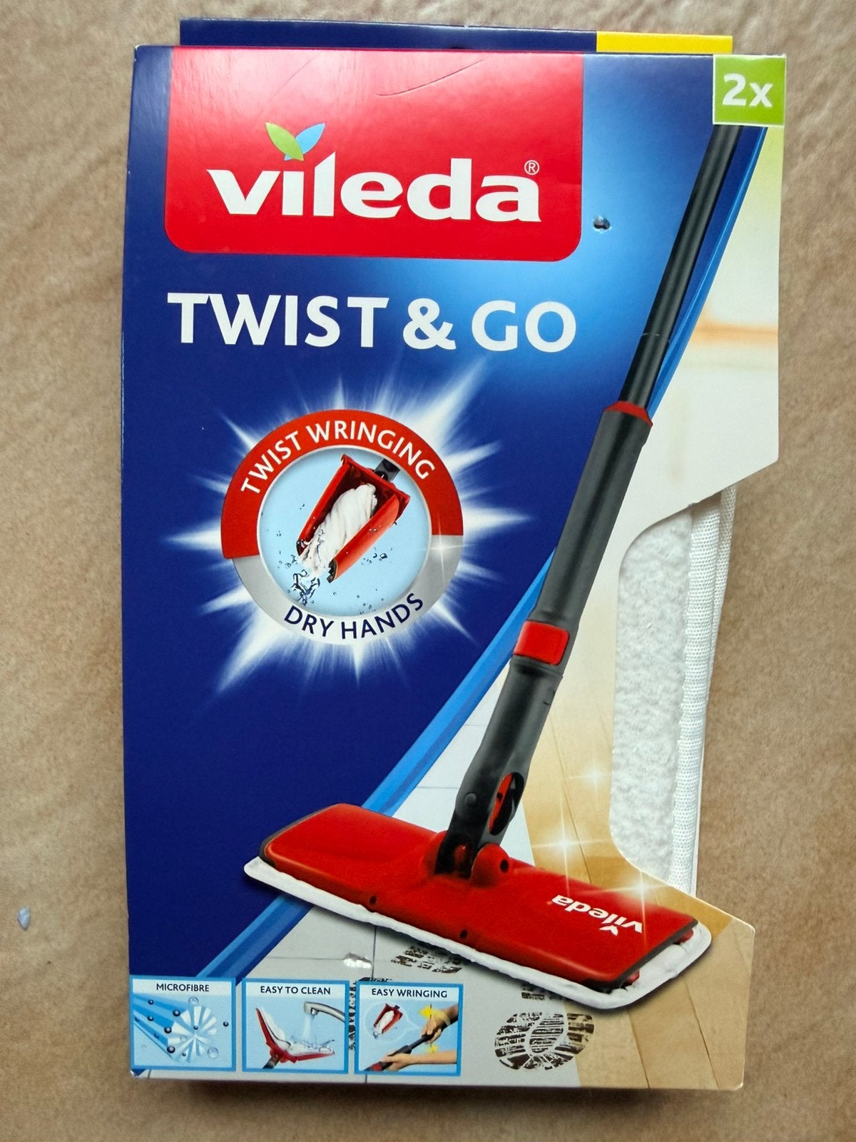 Vileda twist en go 2x NIEUW, Ophalen of Verzenden
