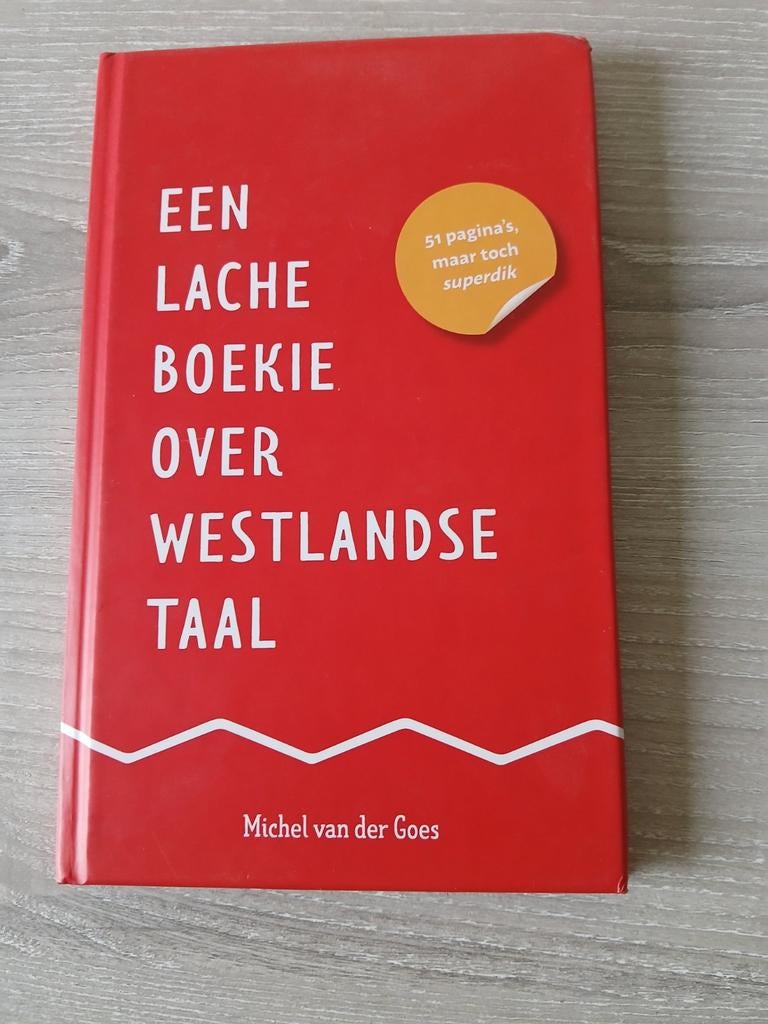 Een lache boekie over westlandse taal, Ophalen of Verzenden, Zo goed als nieuw