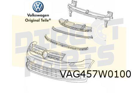 Volkswagen Caddy (9/03 - 12/20) (2K) voorbumperversterking (, -, -, Nieuw, Bumper