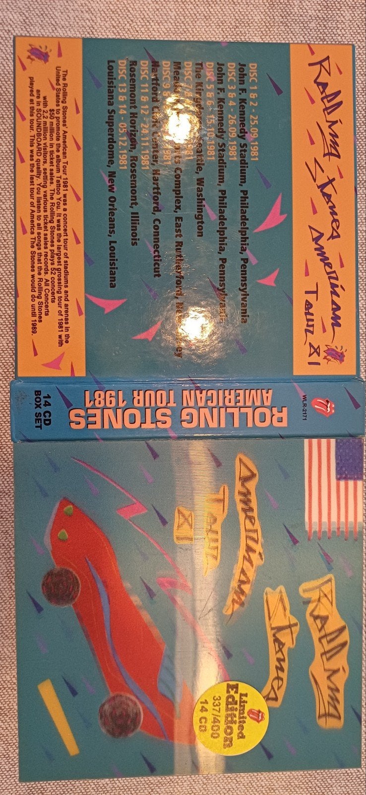 Rolling Stones American Tour 1981 - 14 CD Boxset, Rock, Boxset, Inclusief boekje, Ophalen of Verzenden