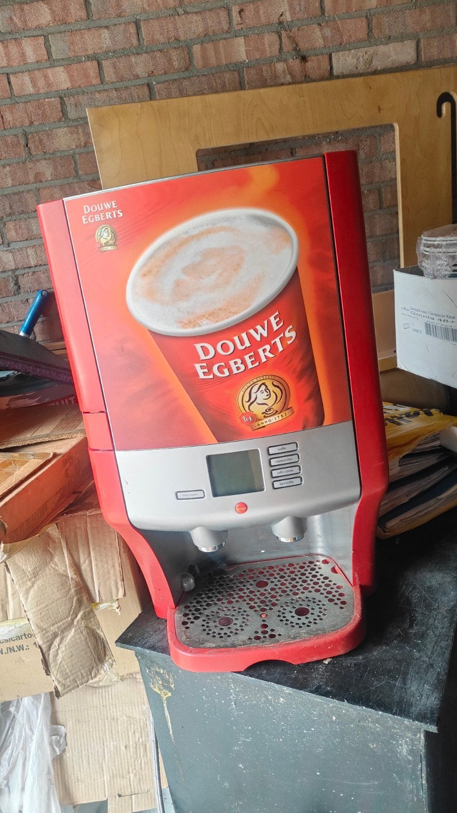 Douwe Egberts Koffiemachine - Gebruikt, Gebruikt, Overige typen, 10 kopjes of meer, Koffiemachine