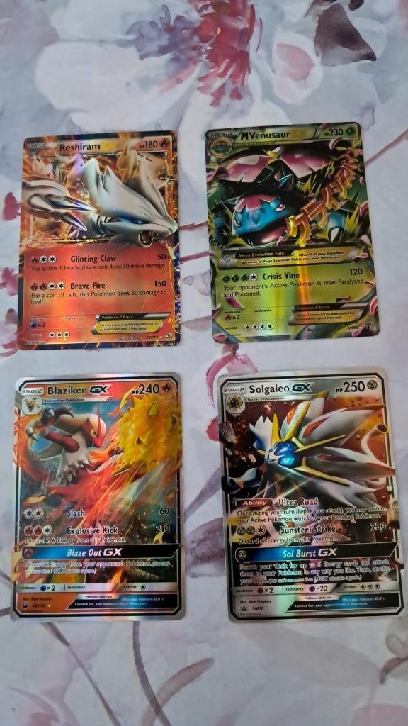 Pokémon kaarten te koop!, Ophalen of Verzenden, Zo goed als nieuw, Meerdere kaarten, Foil