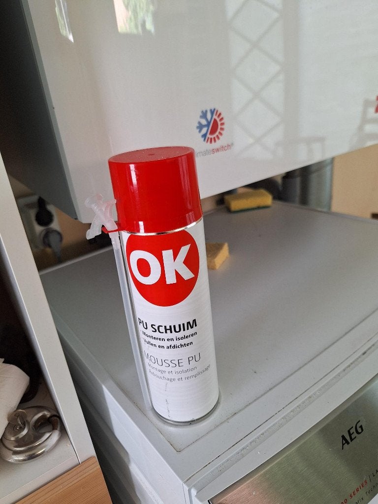 pur schuim, Overige materialen, Nieuw, 15 m² of meer, Ophalen