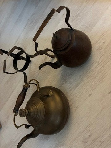 2 ketels, Ophalen, Koper