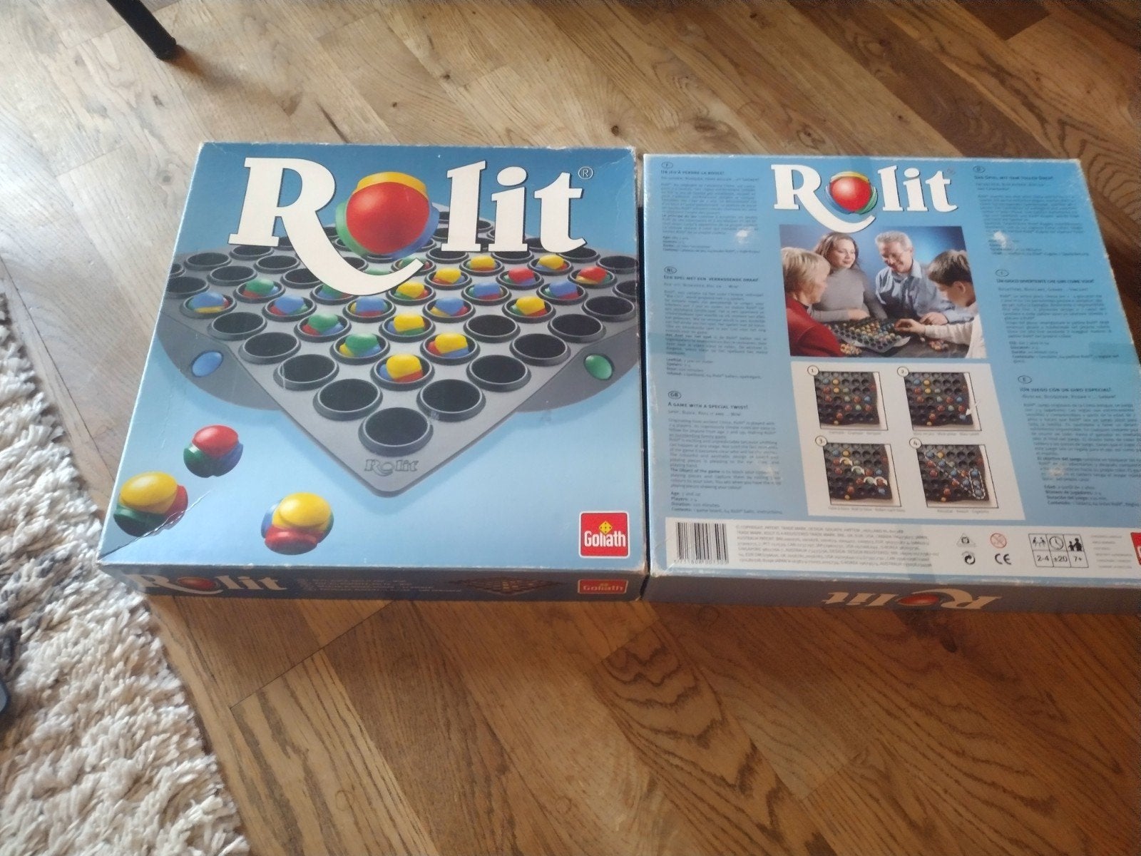 rolit, Hobby en Vrije tijd, Gezelschapsspellen | Bordspellen, Drie of vier spelers, Ophalen, Gebruikt
