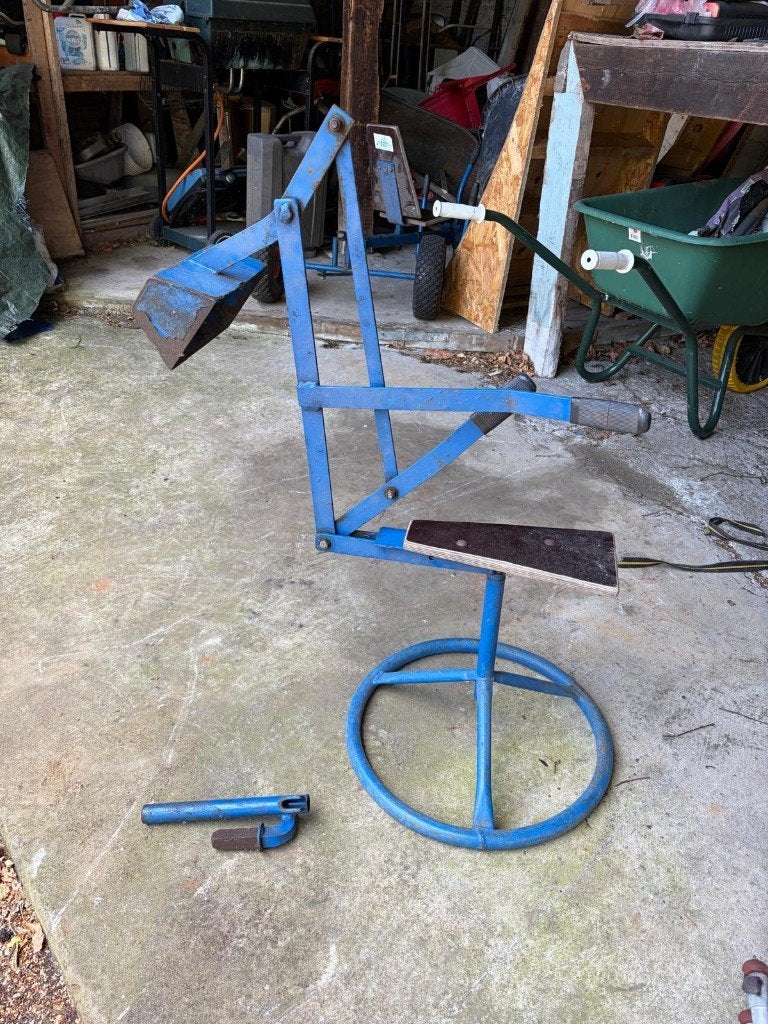 Graafmachine voor Bergskelter, Ophalen, Gebruikt, Berg