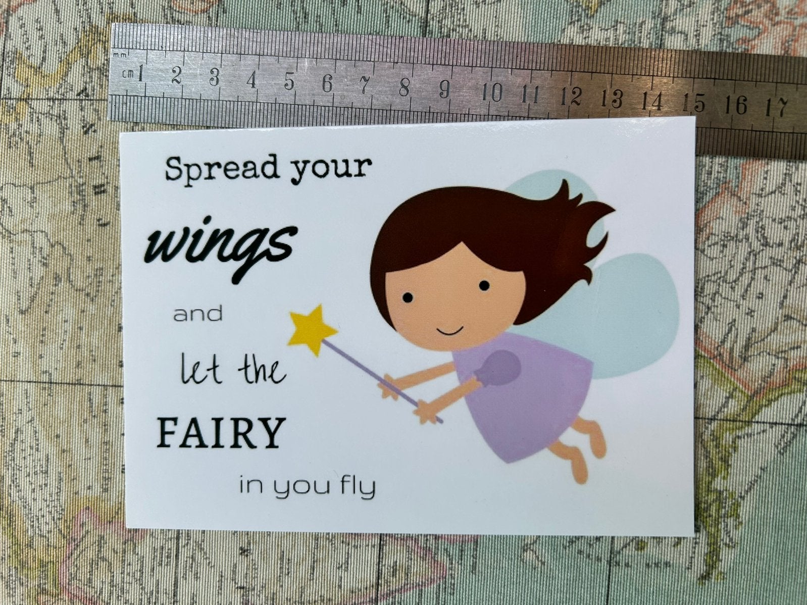 226. Kaart illustr Fairy elfje, Ophalen of Verzenden, Ongelopen