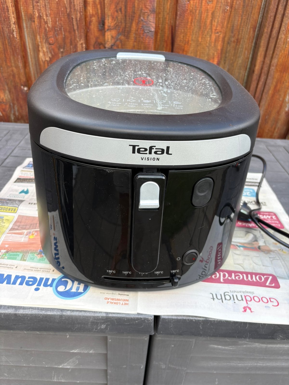 Tefal friteuse, 2 tot 3 liter, Ophalen, Zo goed als nieuw