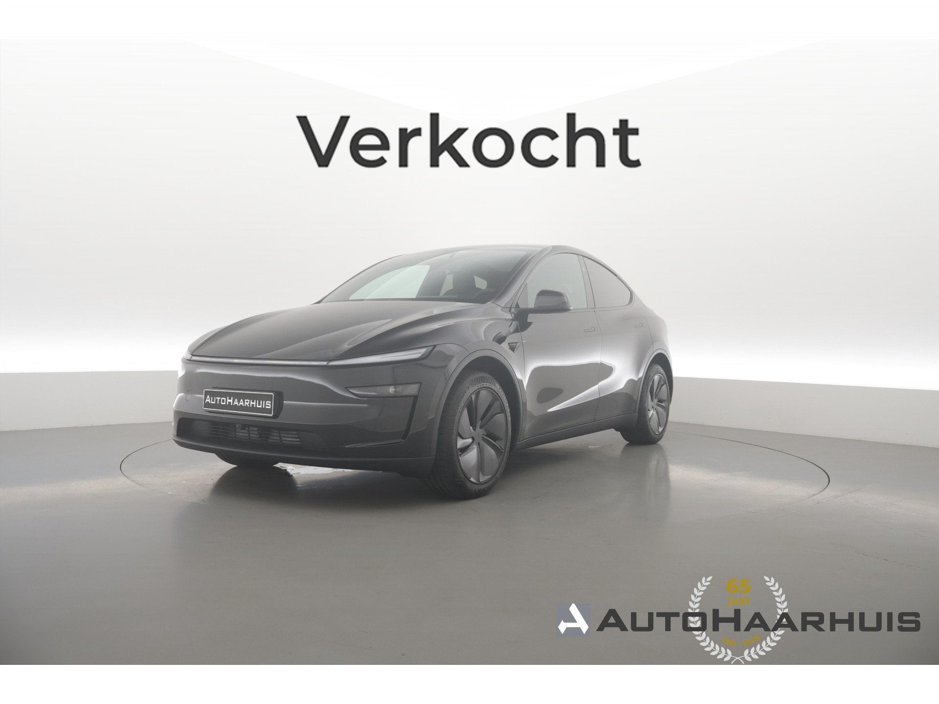 Tesla Model Y Premium Long Range RWD 75 kWh | Rijklaar! | Di, Auto's, 12 maanden, Achterwielaandrijving, Gebruikt, Zwart