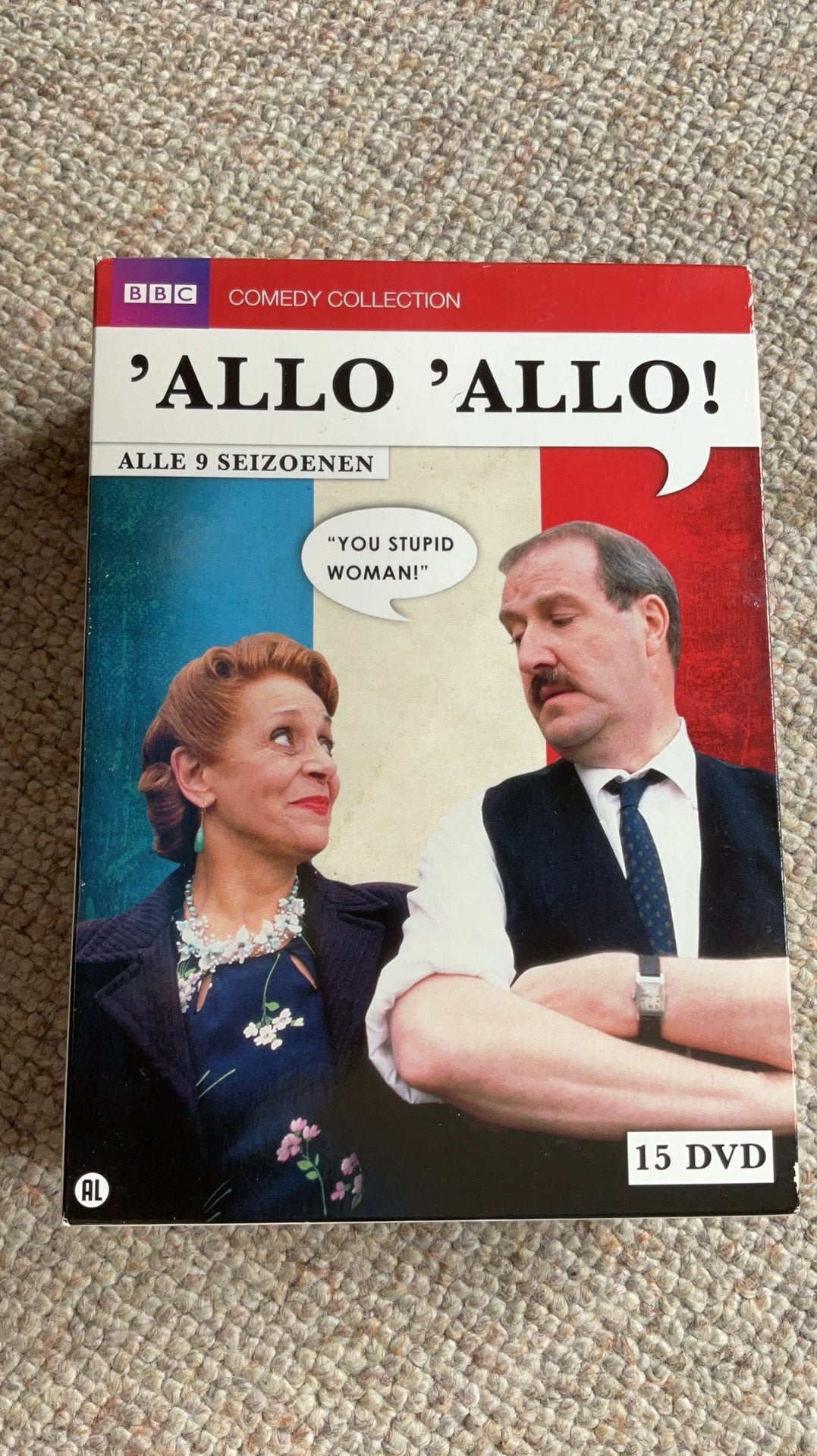 ‘ ALLO ‘ ALLO ! Compleet op dvd., Cd's en Dvd's, Dvd's | Tv en Series, Boxset, Ophalen of Verzenden, Zo goed als nieuw, Komedie