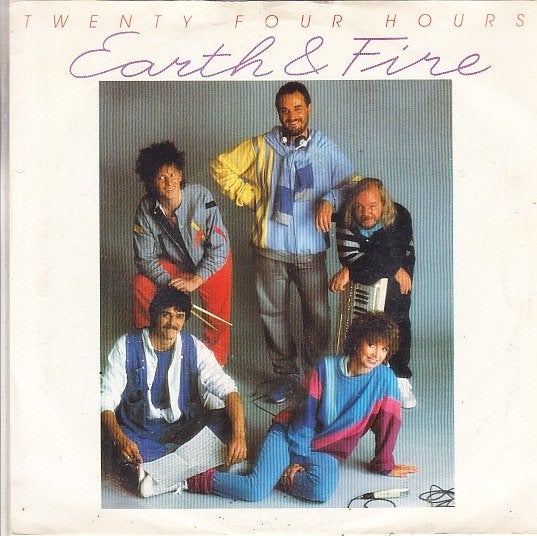 earth & fire ( j kaagman)  - twenty four hours  ( 1982), Cd's en Dvd's, Gebruikt, 7 inch, Ophalen of Verzenden, Pop