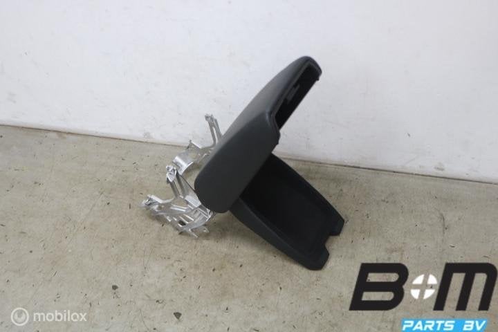 Armsteun mechaniek met lederen deksel Audi A6 4G 4G0864208G, Gebruikt