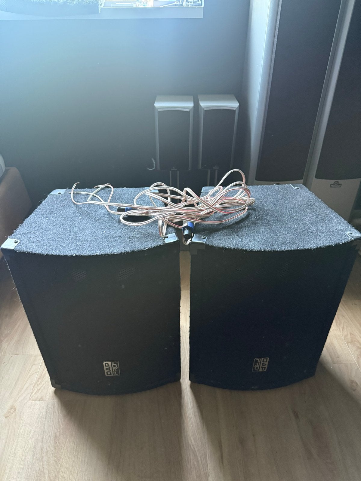 DAP Audio MC-10 Speakerset - 200 Watt, 8 Ohm, Audio, Tv en Foto, Luidsprekers, Gebruikt, Inclusief kabels, Speakerset, Ophalen