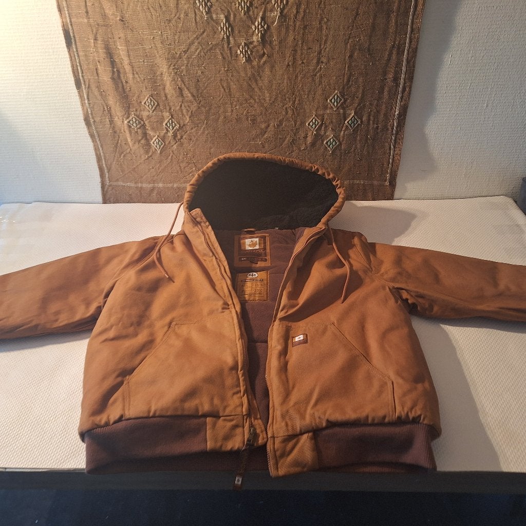 Canada Workgear Winterjas XL | Camel Bruin | Nieuw NWT, Bruin, Canada Goose, Ophalen of Verzenden, Maat 56/58 (XL)