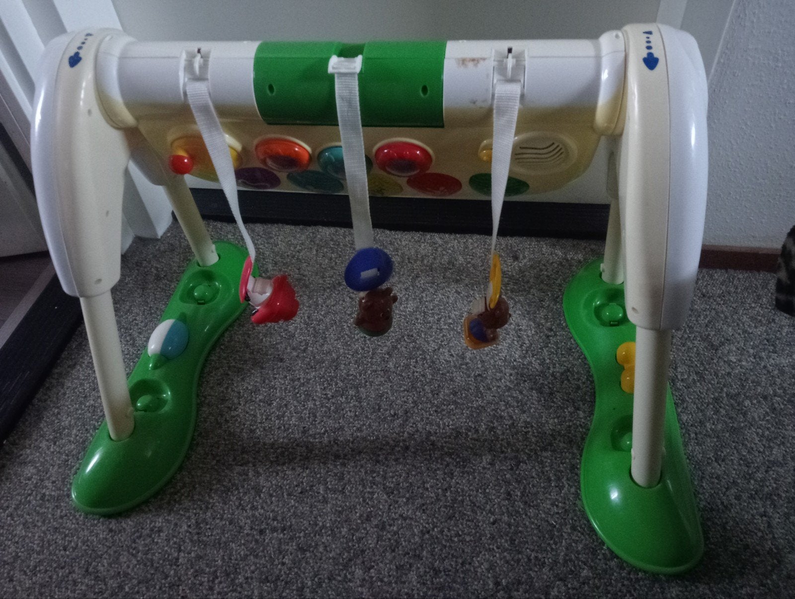 Fisher-Price Rainforest Baby Gym met geluid, Ophalen of Verzenden, Gebruikt, Overige typen, Met geluid