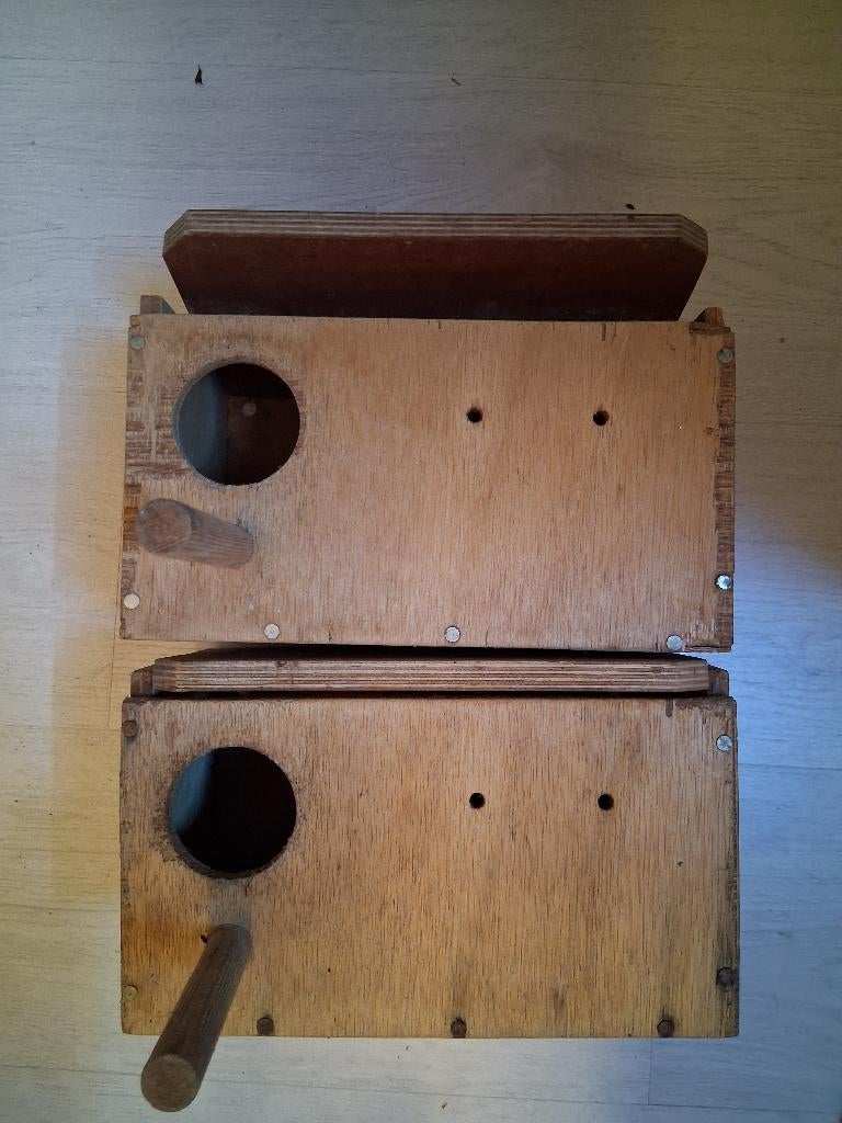 vogel vogels broedhok broed hok, Ophalen of Verzenden, Gebruikt, Hout, Broedkooi of Kweekkooi