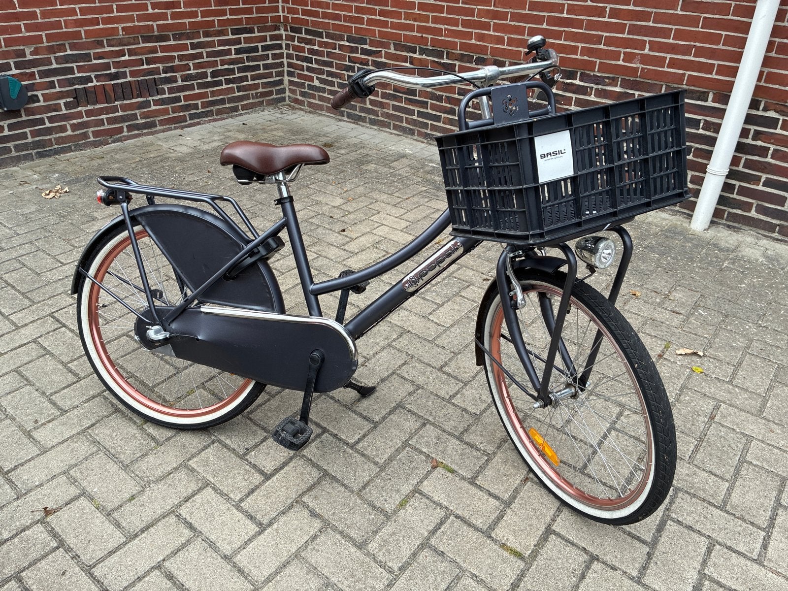 Meisjesfiets 24 inch popal !, Fietsen en Brommers, Fietsen | Kinderfietsjes, Ophalen, Gebruikt, Terugtraprem, 20 inch of meer