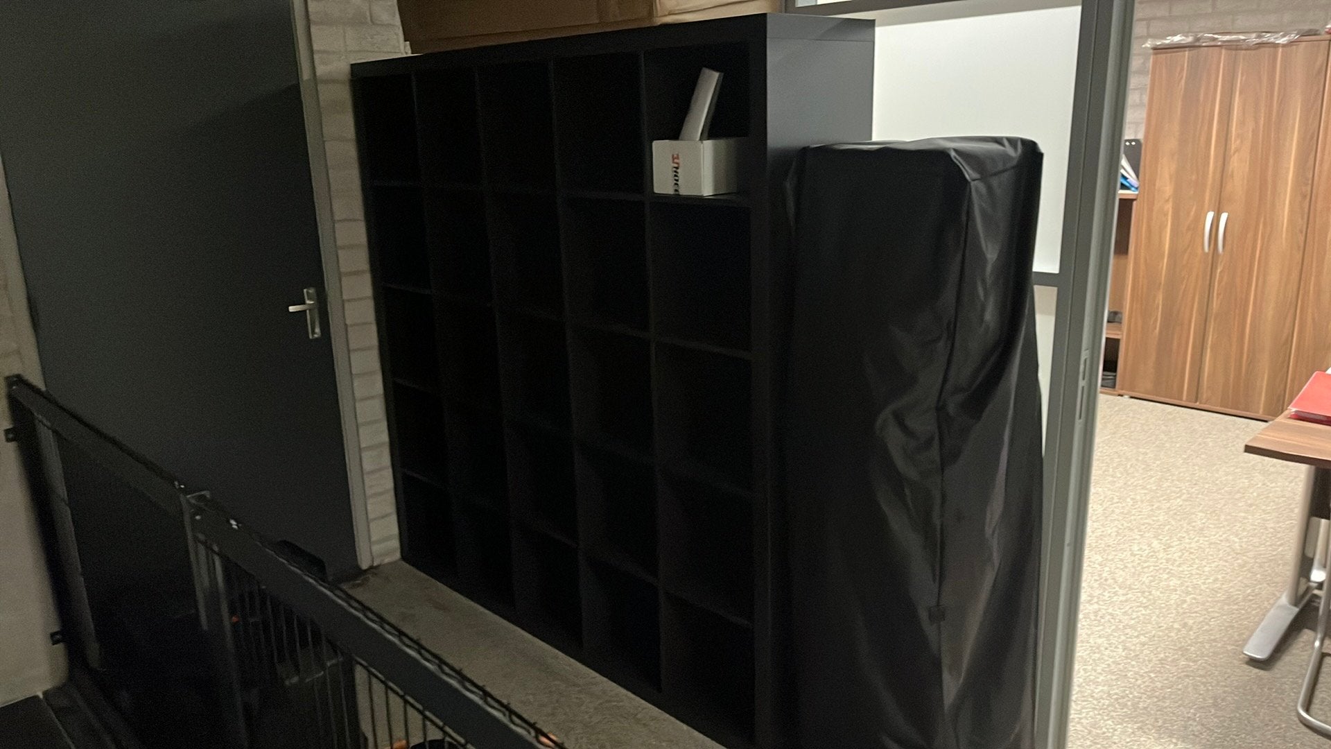 Ikea vakken kast 25vakken kleur: zwart, Huis en Inrichting, Ophalen, Zo goed als nieuw