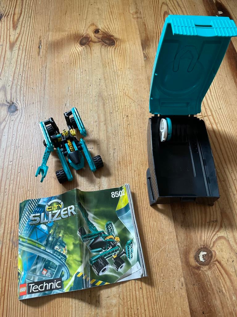 Lego Technic City Slizer 8502, Ophalen of Verzenden, Zo goed als nieuw, Complete set, Lego