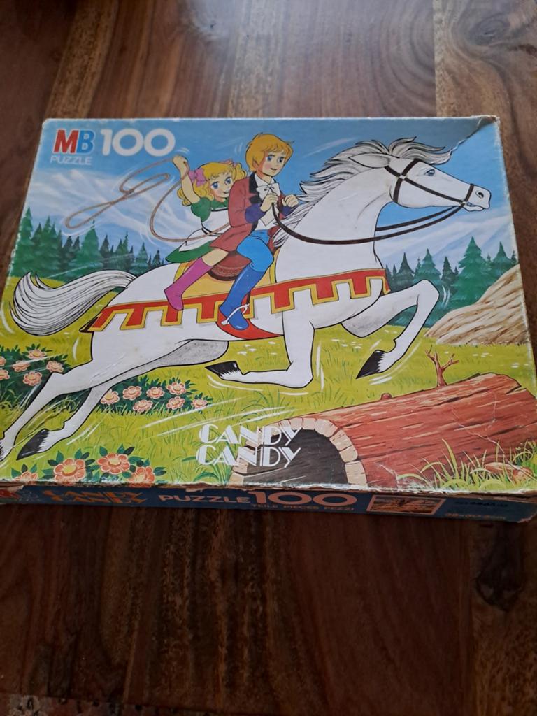 Vintage MB 100 Stukjes Candy Candy Candy, Ophalen, Meer dan 50 stukjes, Zo goed als nieuw, 4 tot 6 jaar