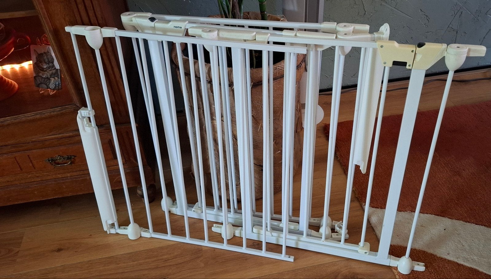 Noma Veiligheidshekje 2 poortjes / 2 panelen., Kinderen en Baby's, Ophalen, Gebruikt