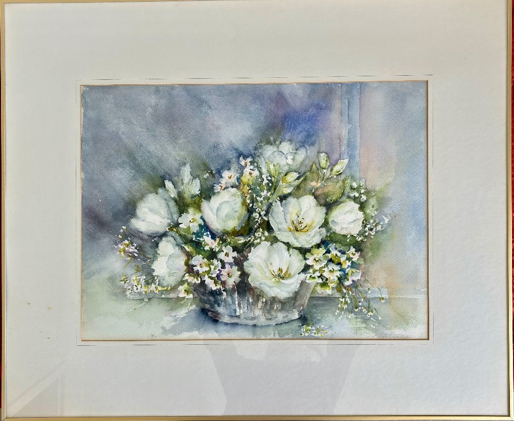 Aquarel Hilligje Geijtenbeek, Realistisch, Aquarel, Gesigneerd, Papier