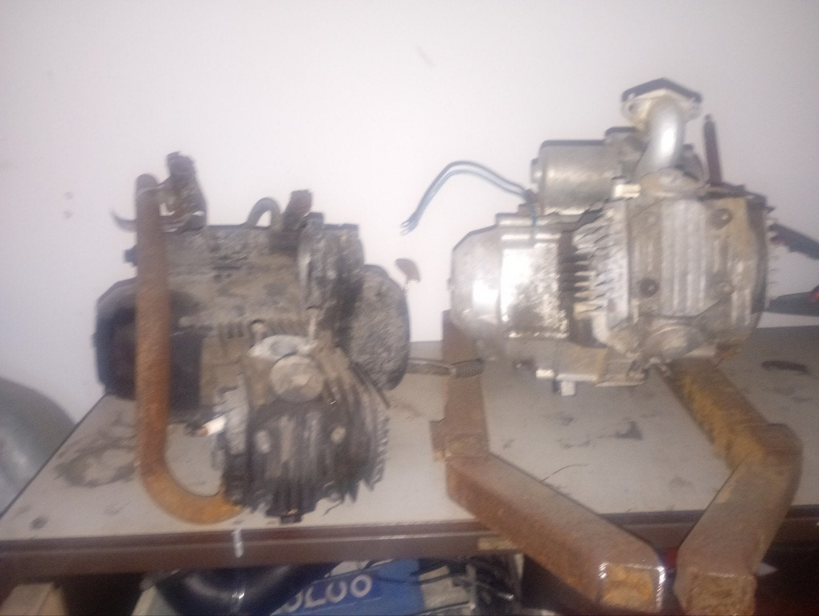 pitbike motorblokken, Ophalen, Gebruikt