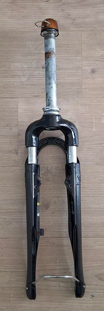 Sparta geveerde Voorvork -  28", zwart, gebruikt, Ophalen, Sparta, Gebruikt, Elektrische fiets