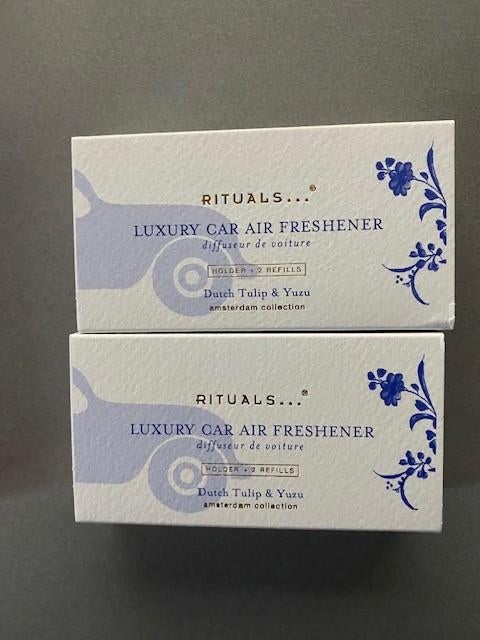 Nieuw Rituals Amsterdam autoparfum car perfume auto parfum, Huis en Inrichting, Woonaccessoires | Kandelaars en Kaarsen, Ophalen of Verzenden