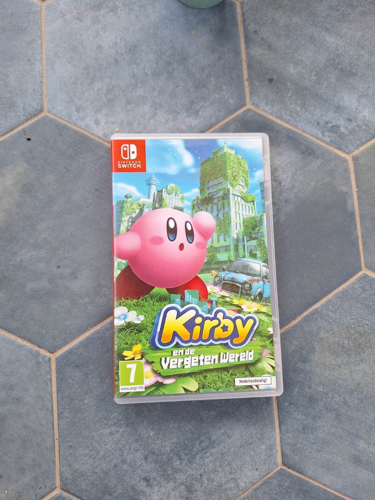 Nintendo Switch spel: Kirby en de Vergeten Wereld, Avontuur en Actie, 2 spelers, Ophalen of Verzenden, Zo goed als nieuw