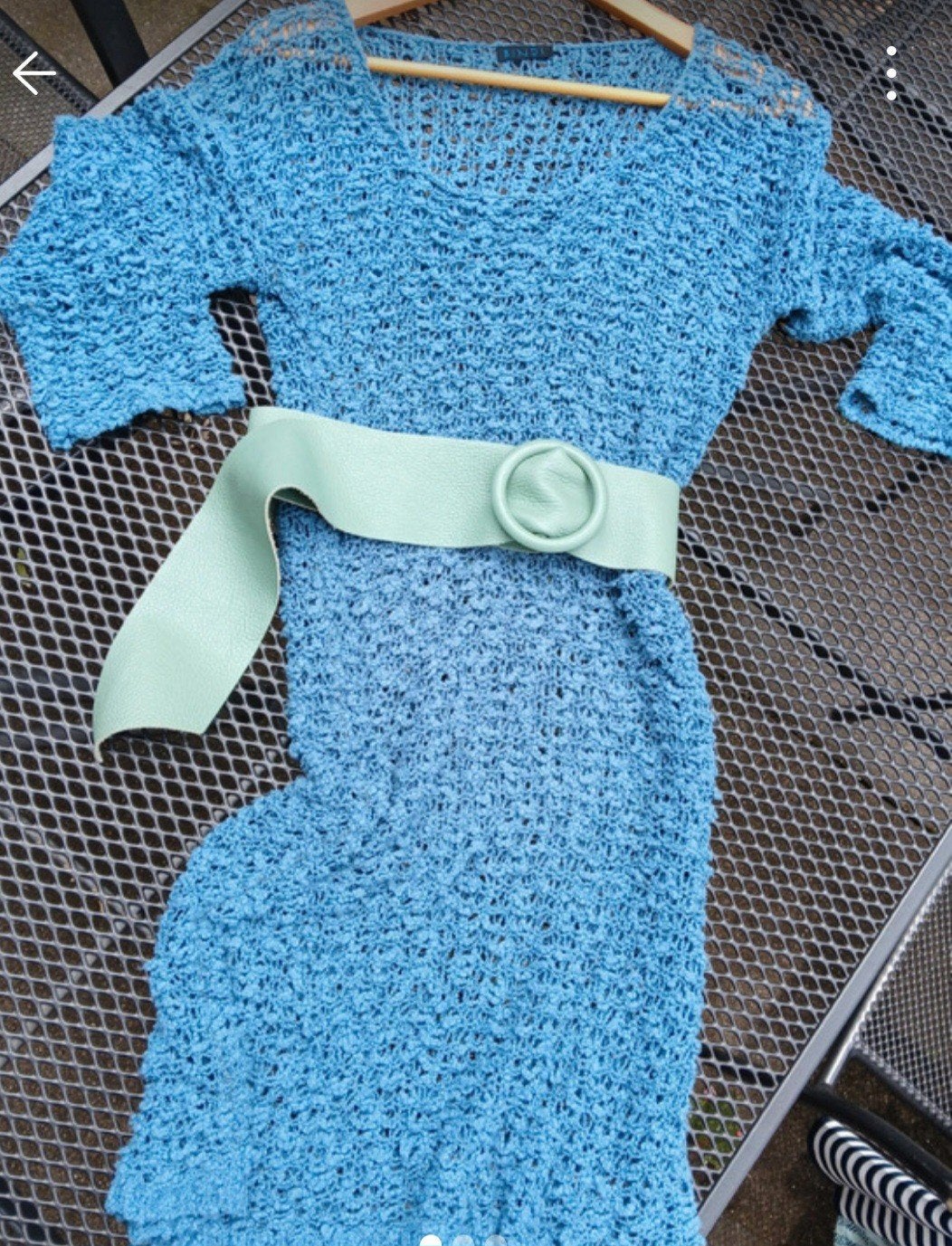 Bindi vintage jurk, Kleding | Dames, Jurken, Ophalen of Verzenden, Zo goed als nieuw, Maat 38/40 (M), Onder de knie