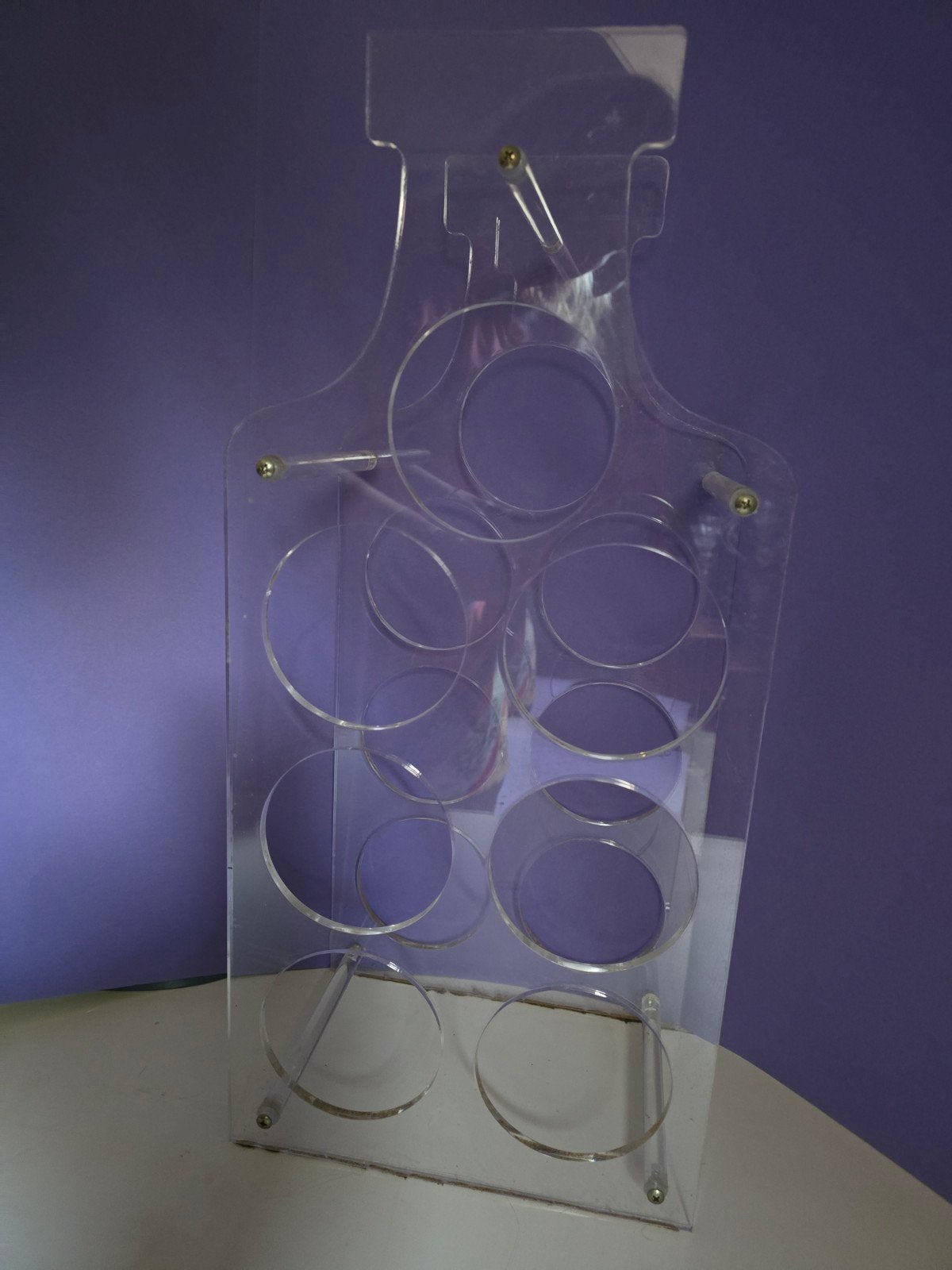 Transparant Wijnrek Flessenhouder - Modern Design, Ophalen of Verzenden
