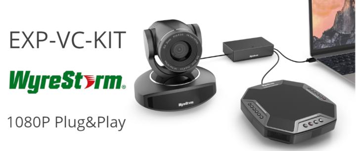 Wyrestorm EXP-VC-KIT - 1080p video conference kit - nieuw, Ophalen, Nieuw, Wyrestorm, Zoomfunctie