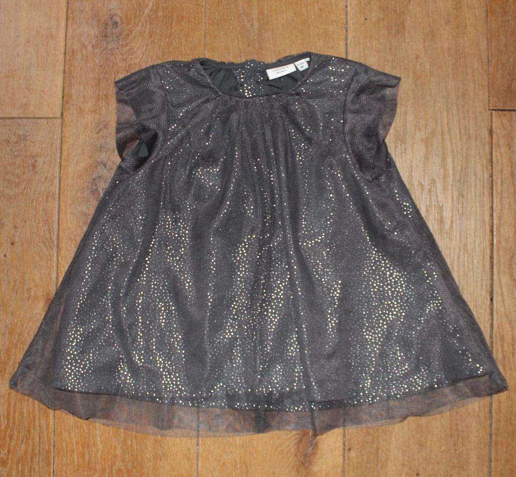 Feestjurk van Name It 80, Kinderen en Baby's, Babykleding | Maat 80, Meisje, Jurkje of Rokje, Ophalen of Verzenden, Zo goed als nieuw