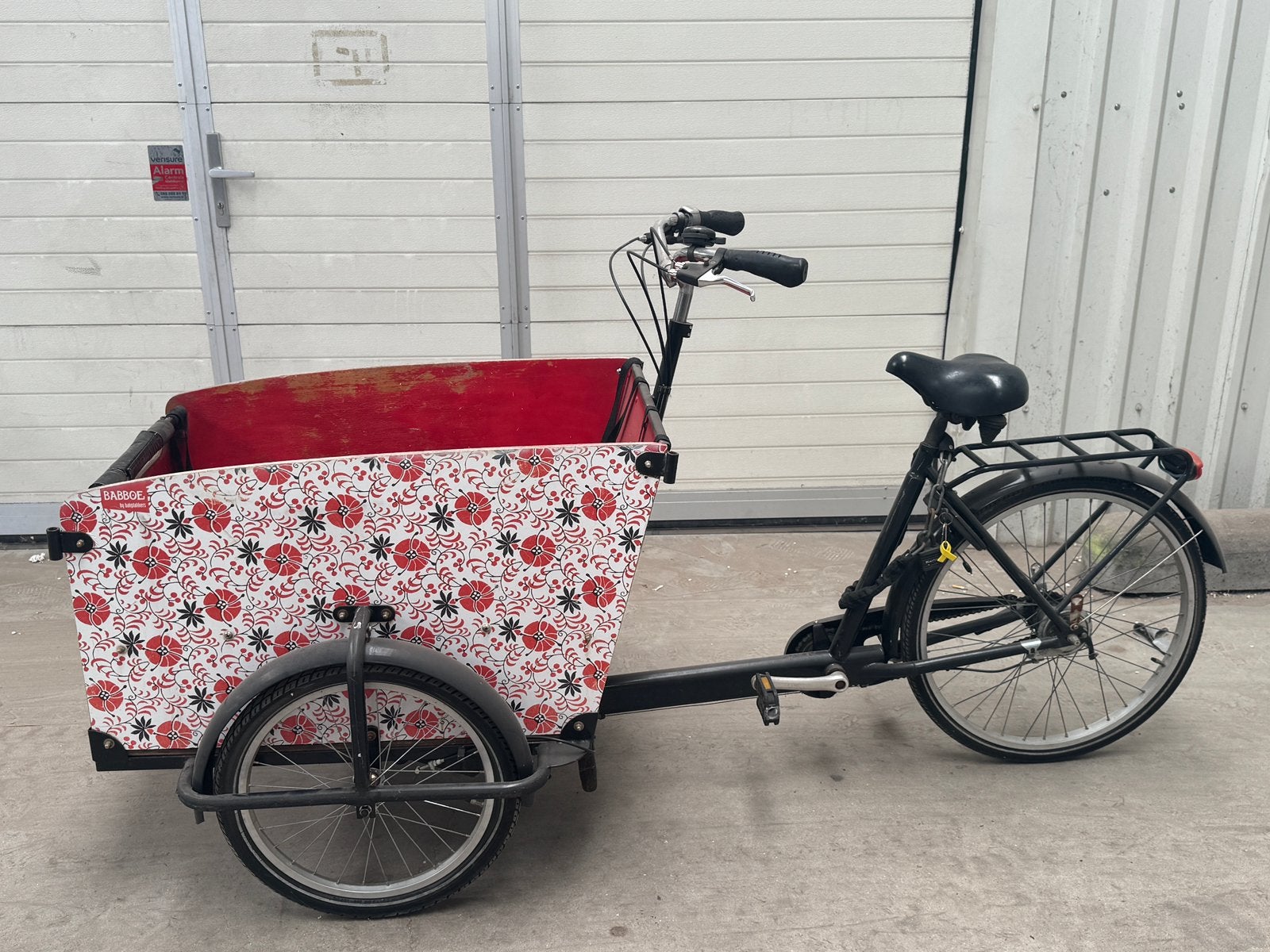 Babboe Big bakfiets – niet elektrisch + overtrek, Ophalen, Gebruikt, 4 kinderen of meer
