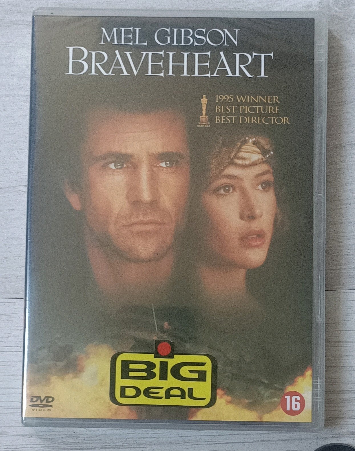 Braveheart DVD - Mel Gibson - nieuwe geseald, Vanaf 16 jaar, Nederlands, Ophalen of Verzenden, Historisch