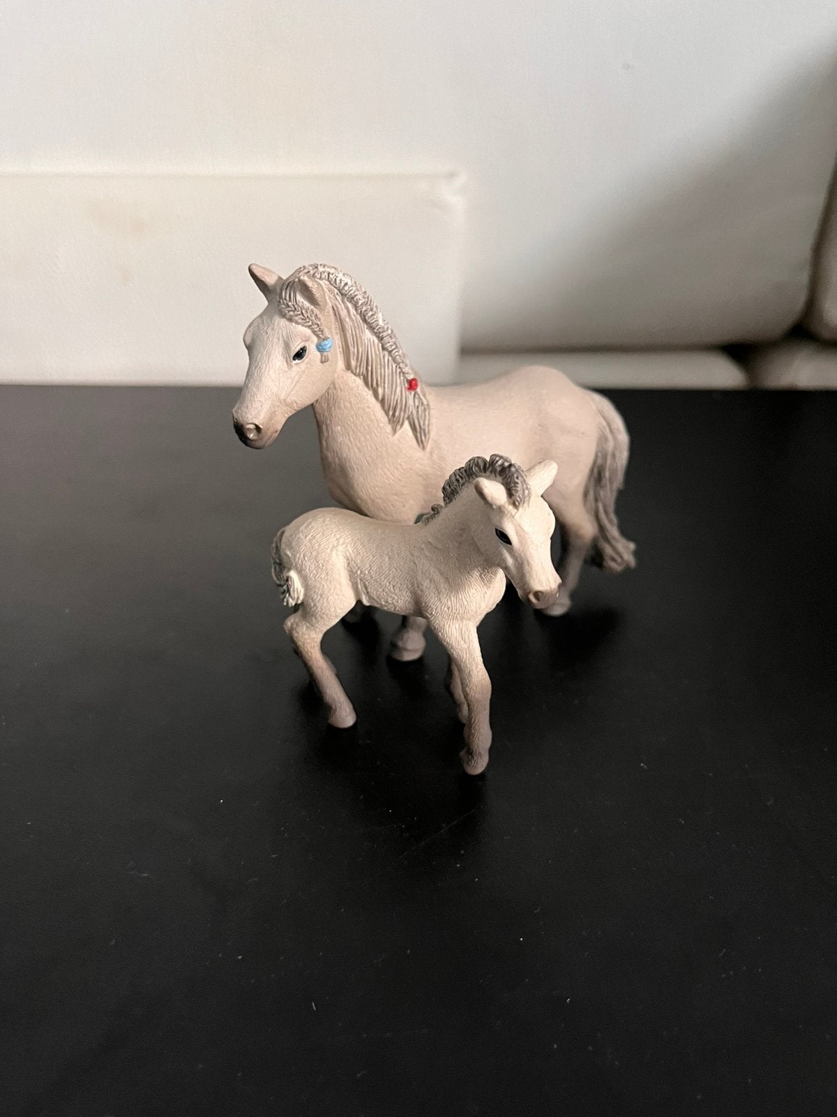 Schleich IJslander paarden, Ophalen of Verzenden, Zo goed als nieuw, Paard, Beeldje of Figuurtje
